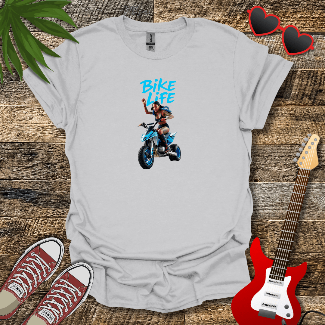 Blue Bike Life T-Shirt